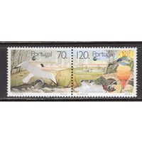 Португалия 1992 ** Фауна птицы Охрана окружающей среды