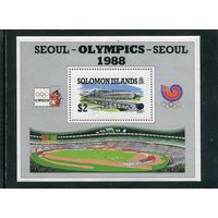 Соломоновы острова. Летние олимпийские игры в Сеуле. Блок