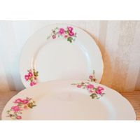 Тарелки Япония 21 см 6 шт.  Для вторых блюд, винтаж. Цена за всё!