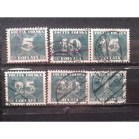 Польша, 1938. Доплатная марка