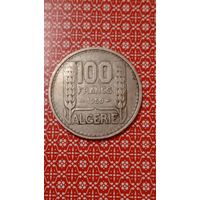 Алжир 100 франков 1950