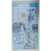 500 тенге 2017(2021) - без подписи - Казахстан - UNC