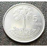 Гватемала 5 сентаво, 2018    ( 1-1-4 )