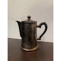 Винтажный мельхиоровый кофейник производства Кольчугино СССР .