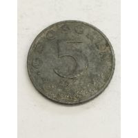 Австрия 5 грош 1951