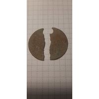 4 бирки-жетона