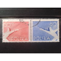 Польша 1957 Чемпионат по фехтованию сцепка