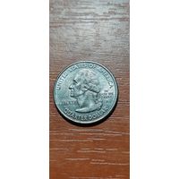 США Штаты и территории 25 центов (квотер) Аляска 2008