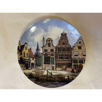 Тарелка декоративная 200 мм.  Настенная ГОРОДСКОЙ ПЕЙЗАЖ England collection Lefard