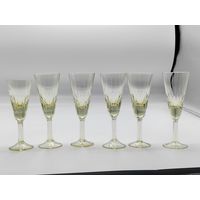 Набор рюмок на ножке. Предположительно царская Россия.