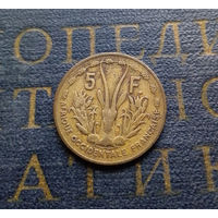 5 франков 1956 Французская Западная Африка #01