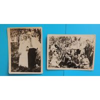 Фото "Свадьба", Зап. Бел., 1920-е гг, в вышиванке