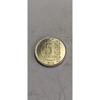 Турция 5 Куруш 2014