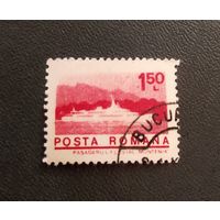 Марка Румыния 1974 год Стандарт