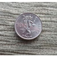 Werty71 Соломоновы Острова 10 центов 2012