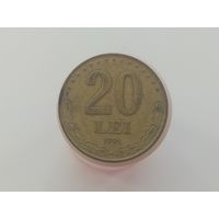 20 леев  Румыния 1991 год Румыния лот 44