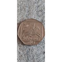 Кипр 50 цент 1998