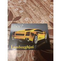 Календарик,реклама,украина,2007