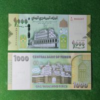 Йемен, 1000 риалов 2017 г. UNC.