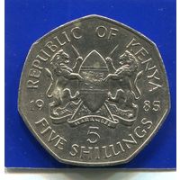 Кения 5 шиллингов 1985