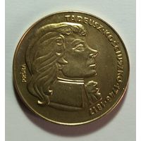 Копия золотой польской монеты 1976г. 500 злотых Т. Костюшко (Китай)