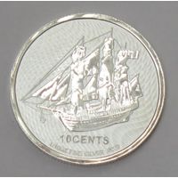 Острова кука 2021 серебро (1/10 oz)