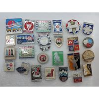 Значки города "Норильск" СССР - 25 шт. Алюминий.