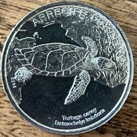 Коста-Рика 50 колонов, 2023 Морская черепаха Хоксбилл UNC