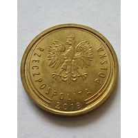 Польша.2 гроша 2019 г.
