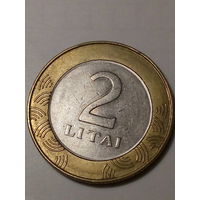 2 лита Литва 2008 год