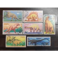 Монголия. 1990 год. Фауна. Динозавры (142)
