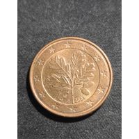 Германия 5 евроцентов 2004 J