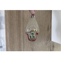 Елочная игрушка Домик СССР К.7