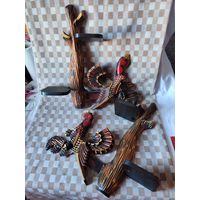 Две полки, глухари, дерево. СССР