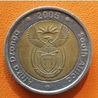 ЮАР 5 ранд 2019 г., 25 лет конституционной демократии в Южной Африке - Демократические выборы,  UC# 106