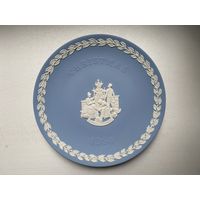Тарелка декоративная Wedgwood, Christmas, 1994, бисвит, фарфор.