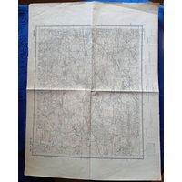 Карта Варшава 1930г.
