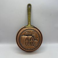 Сковорода декоративная медная. Италия. Арт 3554