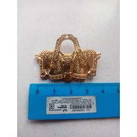 ЗНАЧОК ТРОЙКА ЛОШЕДЕЙ