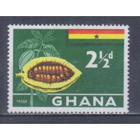 [2149] Гана 1959. Флора.Плоды.Какао. MNH