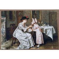George Goodwin Kilburne (1839-1924). Printed in Russia