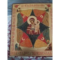 Икона купина Пресвятой Богородицы 42/30