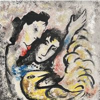 Панно двп акрил 45-45 см.