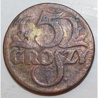 Польша 5 грошей 1923 год