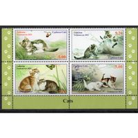 Таджикистан 2021. Фауна Кошки 4 марки (568)