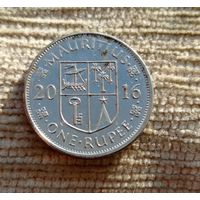 Werty71 Маврикий 1 рупия 2016
