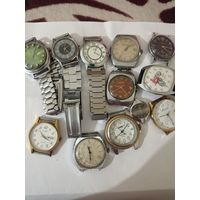 Часы СССР и Беларусь лотом с рубля без мпц!