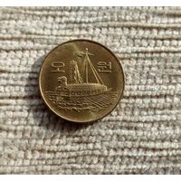 Werty71 Южная Корея 5 вон 1983 Корабль черепаха Кобуксон