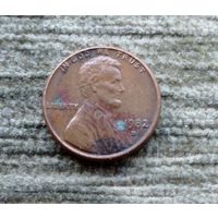 Werty71 США 1 цент 1982 D