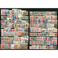 Марки разных стран - 530+ марок. Гашеные, MNH, MH.